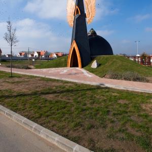 Vörösiszap Katasztrófa Emlékpark és a Makovecz-féle kápolna